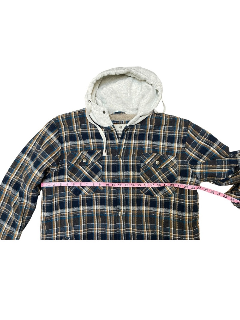 Legendary Whitetails 2XL Plaid Sherpa Lined Hooded Flannel Shirt Jacket Mens XXL - Picture 4 of 9